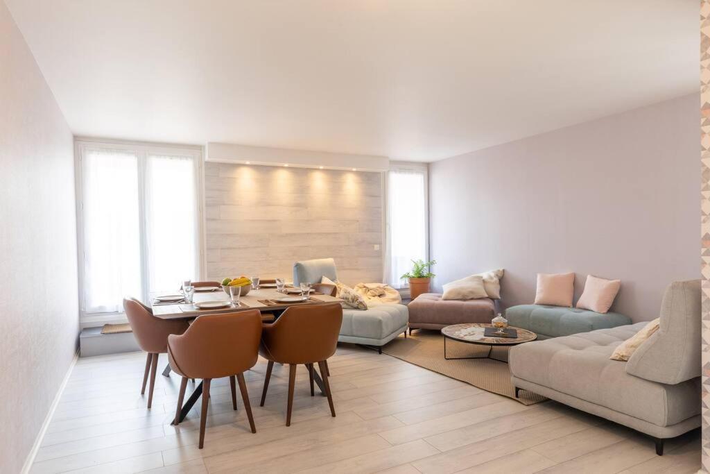 Appartement Spacieux/ Disneyland/Paris/Wifi/Bureau Champs-Sur-Marne Dış mekan fotoğraf